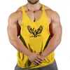 Heren tanktops nieuwkomers bodybuilding stringer tanktop gym sluleloze shirt heren mannen vest singlet sportkleding workout tankop t240428