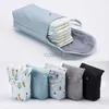 Bolsas de fraldas bolsas de fraldas de fraldas à prova d'água e reutilizável Bolsa de bebê de grande capacidade Mamã