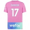 4xl 23/24/25 4th Giroud Soccer Jerseys ac Готический шрифт Jovic rafa leao pulisic tomori theo bennacer chukwueze calabria florenzi okafor men gitd kit kit sock football рубашки рубашки