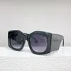 Frau Designerin rechteckige Sonnenbrille mit Acetat großer Rahmen und übergroßen Beine gepaart mit Polyamidlinsen BE4388 High -End -Sonnenbrille für Frauen und Männer