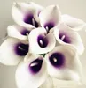 Prawdziwy dotyk Callas 27pcs 35CM1378 Długość Super sztuczne kwiaty symulacja Symulacja Calla lilia pu kwiat na ślub 3831336