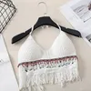 Tank da donna Sexy Boho Beach Holiday Camisole Halter Women Weecinet Swimsuit Reggiseno senza schienale Giaccia Cavallo Cavallo Cavallo Tops