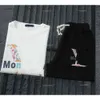 Zestaw projektantów Mężczyzn Men Mens T-shirt Dwuczęściowy marka dreski szorty Suit Ruit Jogging Fashion Logo Tshirt Krótkie spodnie 2PCS Rozmiar M-4xl 29 kwietnia