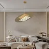 Żyrandole nowoczesne klasyczne dekorację domową połysk w kształcie statku kosmicznego eleganckie lampy LED przyciemnione lampy komfortowe światło do jadalni