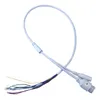 CCTV POE IP Network Camera PCB Module Video Power Cable 60cm RJ45 Kvinnlig kontakt med terminaler