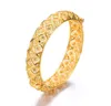 Bracciale con fibbia cavo da donna Bracciale a filo cavo 18K Giallo Giolleria piena di moda piena di gioielli da fidanzato Regalo per la festa di matrimonio Dia 60mm605106695754