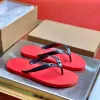 Роскошный дизайнер Loubi Red Flip-Flops Women Thongs Man Slide Mens Jandals Slipper обувь