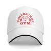 Ball Caps Powerhouse Gym Baseball Moda adulta Trucker Hat Hats Captão de poliéster Sun lavável tampa