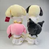 Groothandel schattig gouden Kuromi plush speelgoed kinderspel Playmates Holiday Gift Room Decor Decor