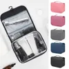 Storage Bags Hanging Bag Compartment Flip Cover Toiletry Pouch Large Capacity Foldable Travel Makeup Accessory