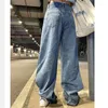 Jeans pour femmes streetwear pantalons hétérose