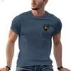 Camisetas masculinas fofas realistas realistas de pocket cães amante de cachorro Presente T-shirt sublimado cor sólida cor engraçada coreana moda masculina t-shirtl2405