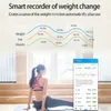 Escala de peso corporal digital Escalas de banheiro gordo sem fio para analisador de composição com aplicativo para smartphone 240419