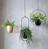 Metalen plantenhanger ketting hangende mand bloem pot plantenhouder tuin balkon balkon druppel 2107122400827