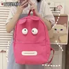 Backpack Funny For Boys And Girls Y2k Cartoon Cute Women Bags Trendy High Quality Schoolbag Student Handbags 2024