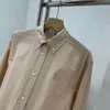 Spring dames shirt ontwerper blouses mode geborduurde shirts vrouwen losse shirts met lange mouwen tops vestelijke jas Aziatische maat