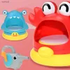 Bades Spielzeug aufblasbare Blasen Baby Badezimmer Spielzeug automatischer Blasenhersteller Badezimmer Schwimmbad Spielzeug bieten endlose Blasenspiele für Jungen und Mädchenwähre