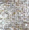 Colore iridescente naturale 100 guscio di acqua dolce cinese naturale Madre di perle Piastrella a mosaico per decorazione della casa interna quadrata ST7099874