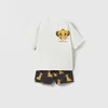 Clothing Sets Style Kids Short Sleeved Suit Printed Lion Cartoon Tracksuit Casual Outfits Children's Clothes T-shirt Shorts 2 Piece Set