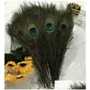 Party Decoration Natural Peacock Feather 23-30 cm Vêtements DIY Plumage Crafts G1094 Drop livraison Home Garden Festive Supplies Event Dhnhi