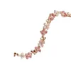 Armband Swarovski Designer Frauen Original Qualität Luxus Mode Armreif Roségold Pflaumenblüte Armband Weibliche Element Kristallblume Armband Weibchen