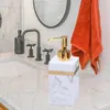 Manuel de distributeur de savon en résine rechargeable Réutilisable réutilisable en liquide de lavage à main pour le shampooing de douche de cuisine de salle de bain de lavage de lavage à table 240419