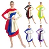 Сцена Wear Women Prase Dance Dress Color Block Liturgical Church поклонение