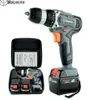 21V Power Tool Handheld Electric Drill Litium Cordless Drill Hushåll Laddningsbar elektrisk skruvmejsel 2 Batterier2Gift1Bag8529649