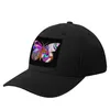 Ball Caps Butterfly Retro Girl - Brown / Black Baseball Cap Hat du peluche chapeaux d'été masculin Rave Mens tennis féminin