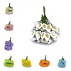 Decoratieve bloemen mini pe calla lelie kunstmatige bloemboeket multicolor roze bruiloft feest decoratie plakboeking nep