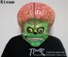 New Halloween Bloody Scary Horror Mask Adult Zombie Monster Bloody Brain Mask Latex Costume Party Full Head Cosplay Mask Masquerad8224255