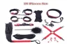 Black Rivets Fetish 10 Pieces Kit de bondage Set BDSM Bondage Sex Sex Collipps Clamps Adult Games Toys for Couples Sex Products1651164