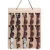 Storage Bags Display Stand Bag Compact Size Exquisite Wall Hanger No Scratches Glasses Mount Shop Accessories Coffee Color