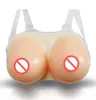 Brustform ein Paar Männer039s künstliches Silikon Gummi -Brust Fake Boobs für flatchierte Unisex Cosplay Cross Dresser204T5991693