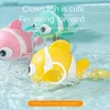 Jouets de bain mignons nageurs de poisson clown toys pour enfants pour enfants pour garçons et filles nouveau-nés de baignoire pour enfants pour enfantswx