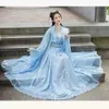 Vêtements ethniques 2024 Costumes traditionnels chinois pour femmes Hanfu Fairy Dance Folk Dance vintage broderie princesse tenue chinoise Hanfu robe