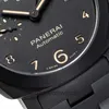 Montres de concepteurs haut de gamme Peneraa pour la tendance pour Mino PAM01438 MECTION MÉCANIQUE AUTOMATIQUE 44 mm Original 1: 1 avec un logo et une boîte réels