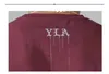 Koszulka Younglat Męska koszulka designerka Youngla Summer Loose Fitness krótki rękaw Bawełniany zabytkowe koszulka do biegania