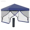 Blue 10 x 10 ft Pop Up Canopy Tent Outdoor Garden Stand Stall Booth Portable Steel Frame Awning Rainshed Kraflo