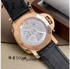 PENERAA High End Designer Watches For Box Diving Series 18K Rose Gold Automatic Mechanical Mens Watch Pam00684 Original 1: 1 avec un logo et une boîte réels