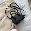 Bolsa Super Mini PU Sacos Crossbody de couro para mulheres 2024 Bolsas de ombro de padrão de crocodilo