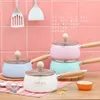 Pans Kitchen Pot 16 CM Mini Milk Christmas Gift Chocolate Soup No-Stick Cooking General Use For Gas & Induction Cooker