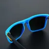 Gafas de sol Fashion Square Retro polarizado para hombres con la pesca del diseñador de la marca de lujo UV400 Gafas H240429