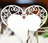 50 stks hart bloemen wijnglazen plaats kaarten plaats kaarten laser gesneden voor bruiloftsfeestdecoratie diy bruidstafel decoratie5483303