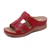 2024 Nuevas sandalias de verano para mujeres Sandalias de diseñador vintage tacones planos zapatos femeninos azules azules