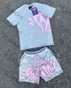 Syna World Short Tshirts Set Tee Tryckt Designer SYNA World T Shirt Short Graphic Tshirt and Shorts Syna World Lightweight and Hatchable Hip Hop Trend 6917