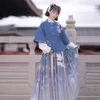 Vêtements ethniques Vêtements traditionnels chinois pour femmes Hanfu robe femme femme élégante hanfu chinois ancienne broderie ming dynastie hanfu