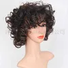 Xuchang Curly Wig Womens Shor cort Capelli per capelli corti