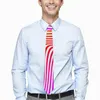 Laço laços listrados abstrato op art stripes amarre festa de casamento pescoço retro moda para homens colarinho gráfico de gravata