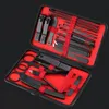 VENDA HOT VENDENDA BLAT BLACK Adult Aço inoxidável 18 peças Manicure Sets Cuidados de unhas